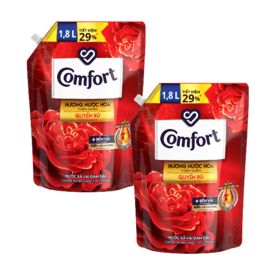 Comfort hương nước hoa thiên nhiên tinh tế, quyến rũ, diệu kỳ 1,8l 0
